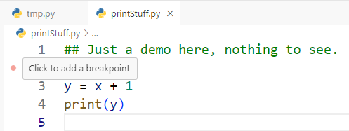 Breakpoint