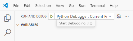 Start Debugging